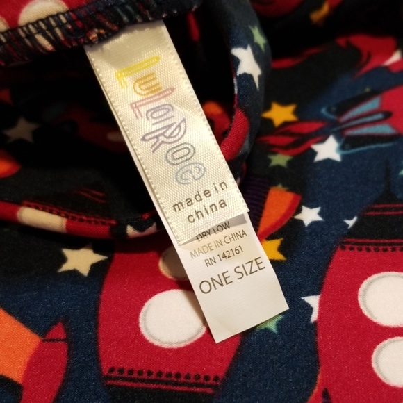 Lularoe OS leggings Rockets - Picture 3 of 6